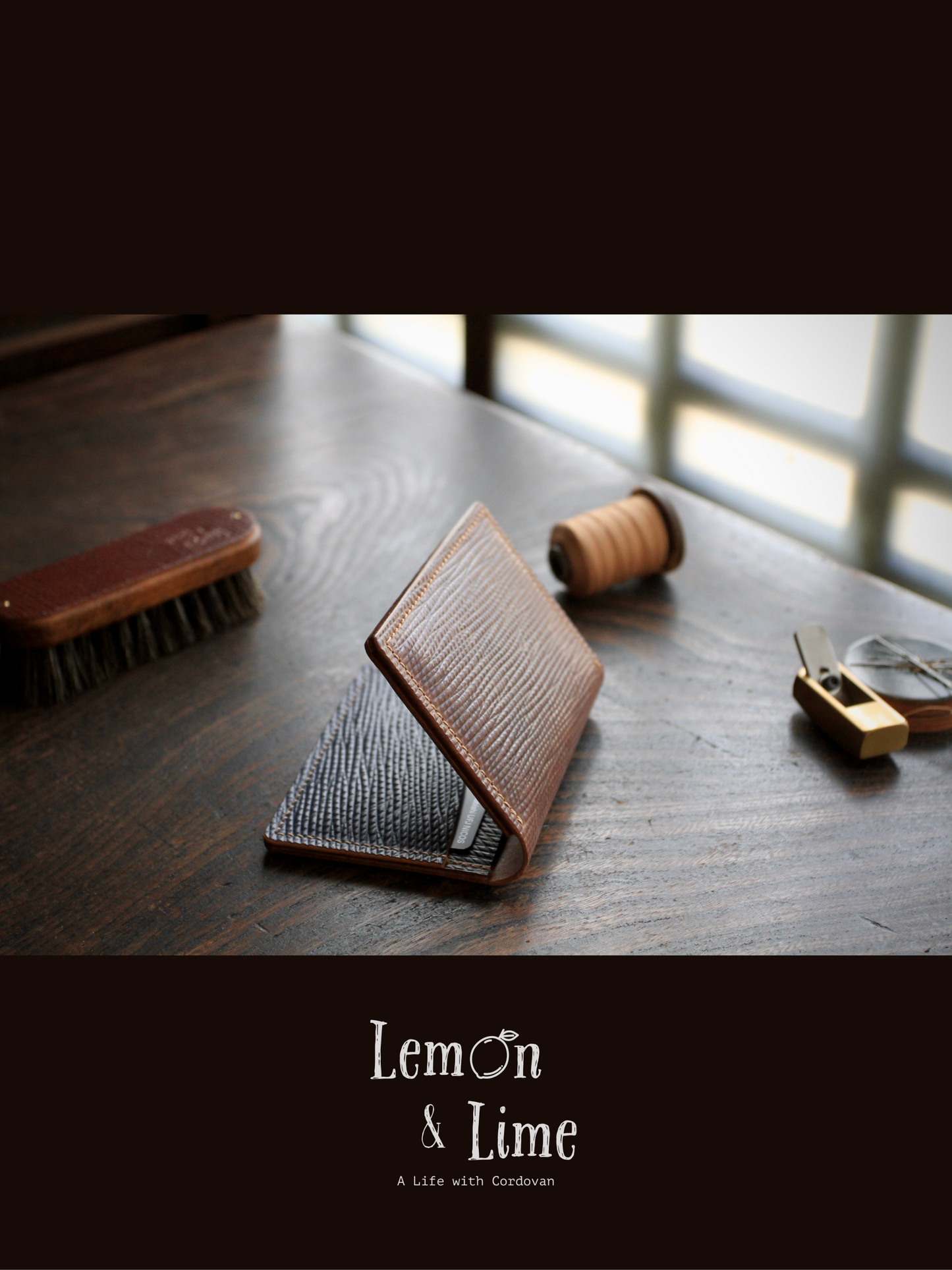 Shell Wallet / Simple / 4-pocket Card Wallet【Horween】シェルコードバンの4ポケットカードホルダー
