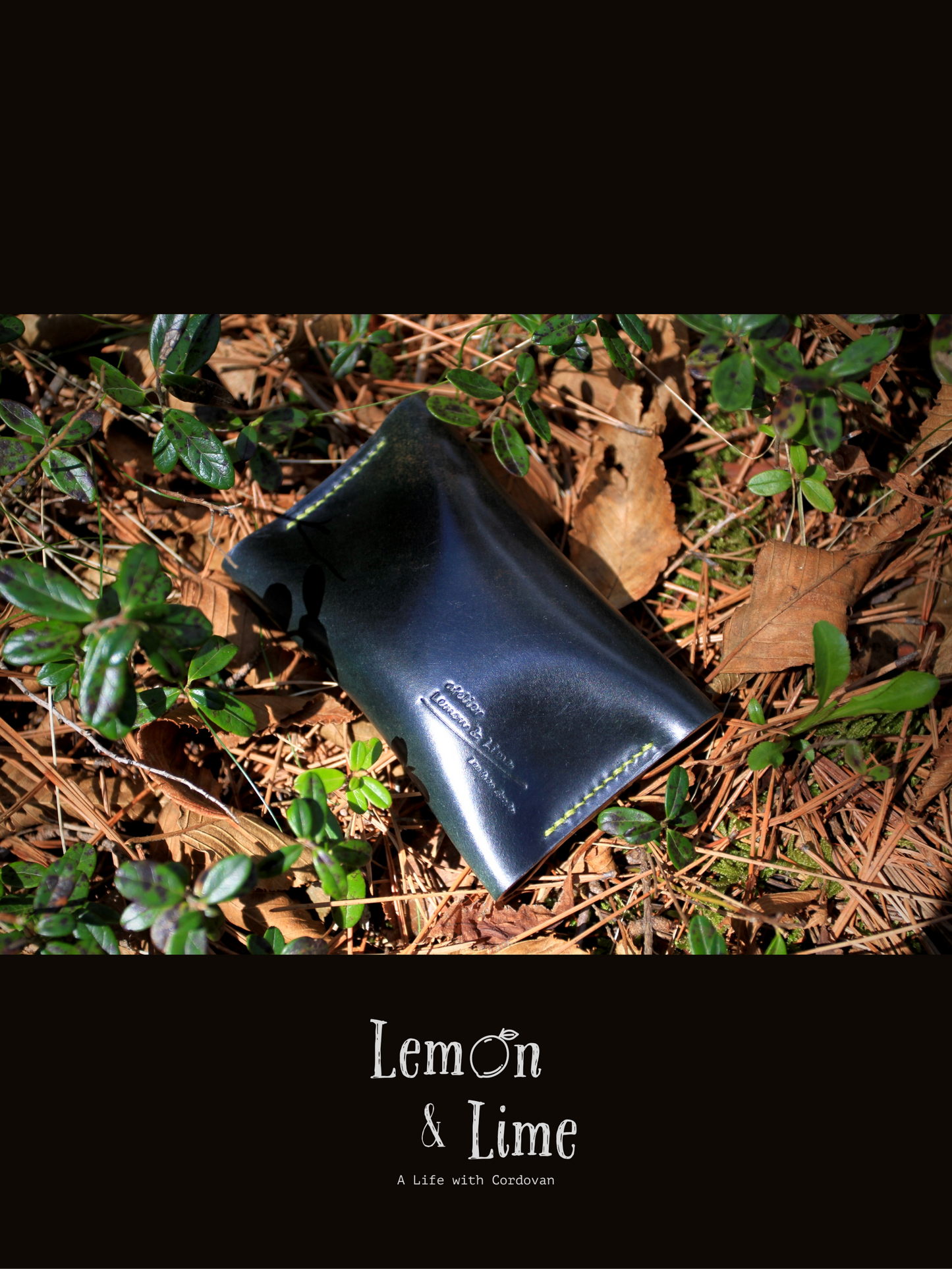 Shell Wallet / Simple / Coin Purse with Strap【Horween】シェルコードバンでつくったストラップで留める小銭入れ