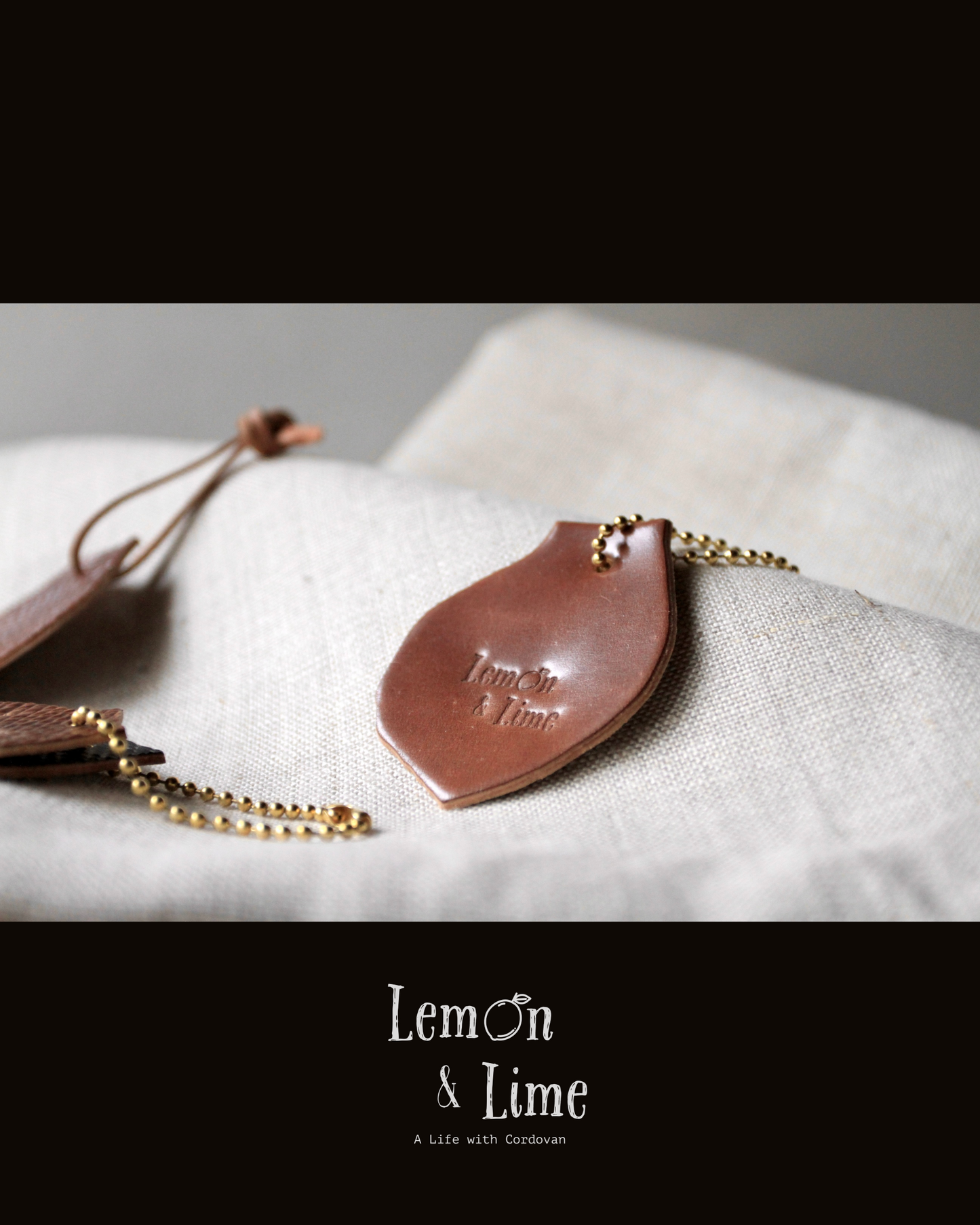 Shell Charm【Horween】シェルコードバン型のチャーム