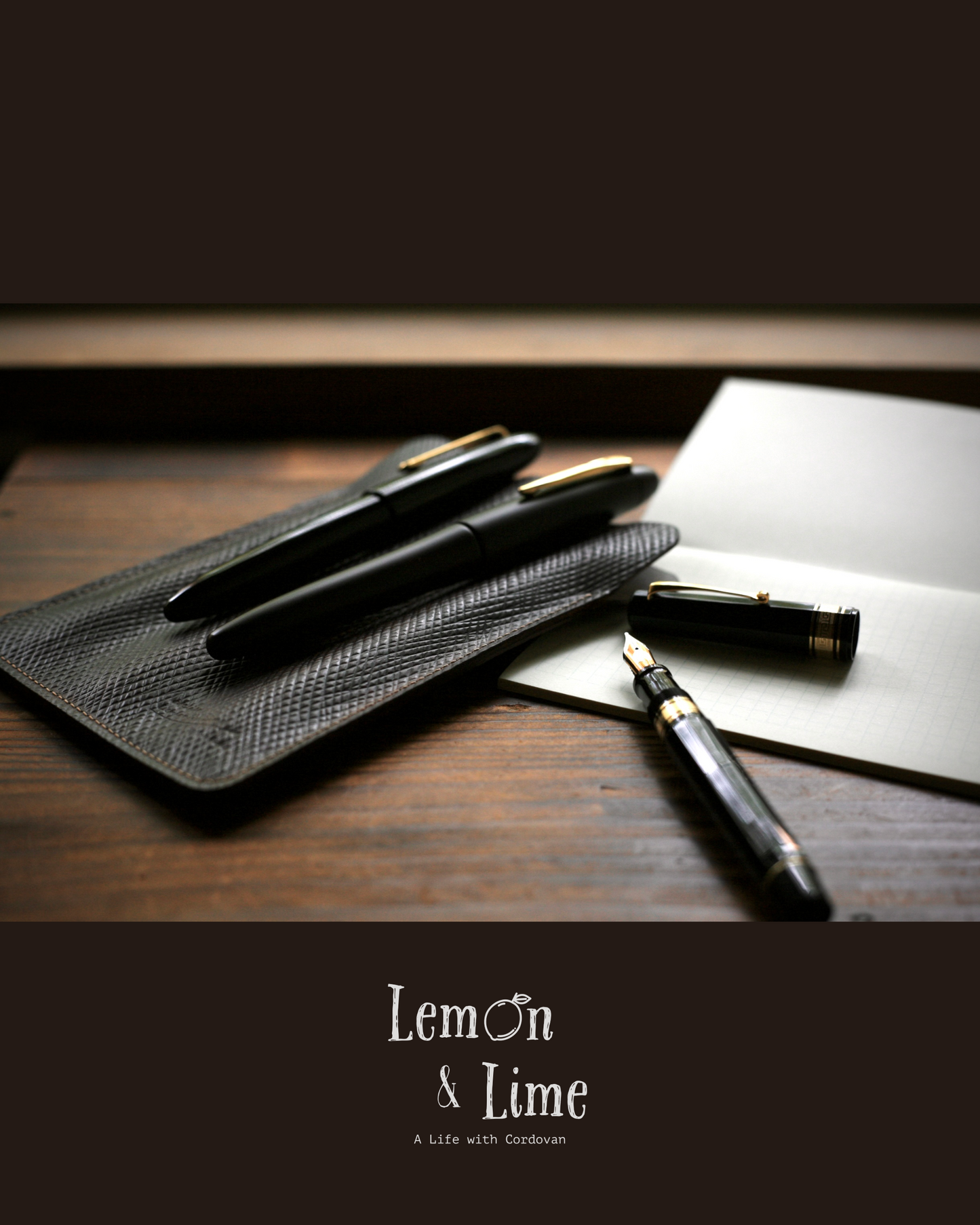Shell Fountain Pen Sleeve【Horween】シェルコードバンの万年筆入れ