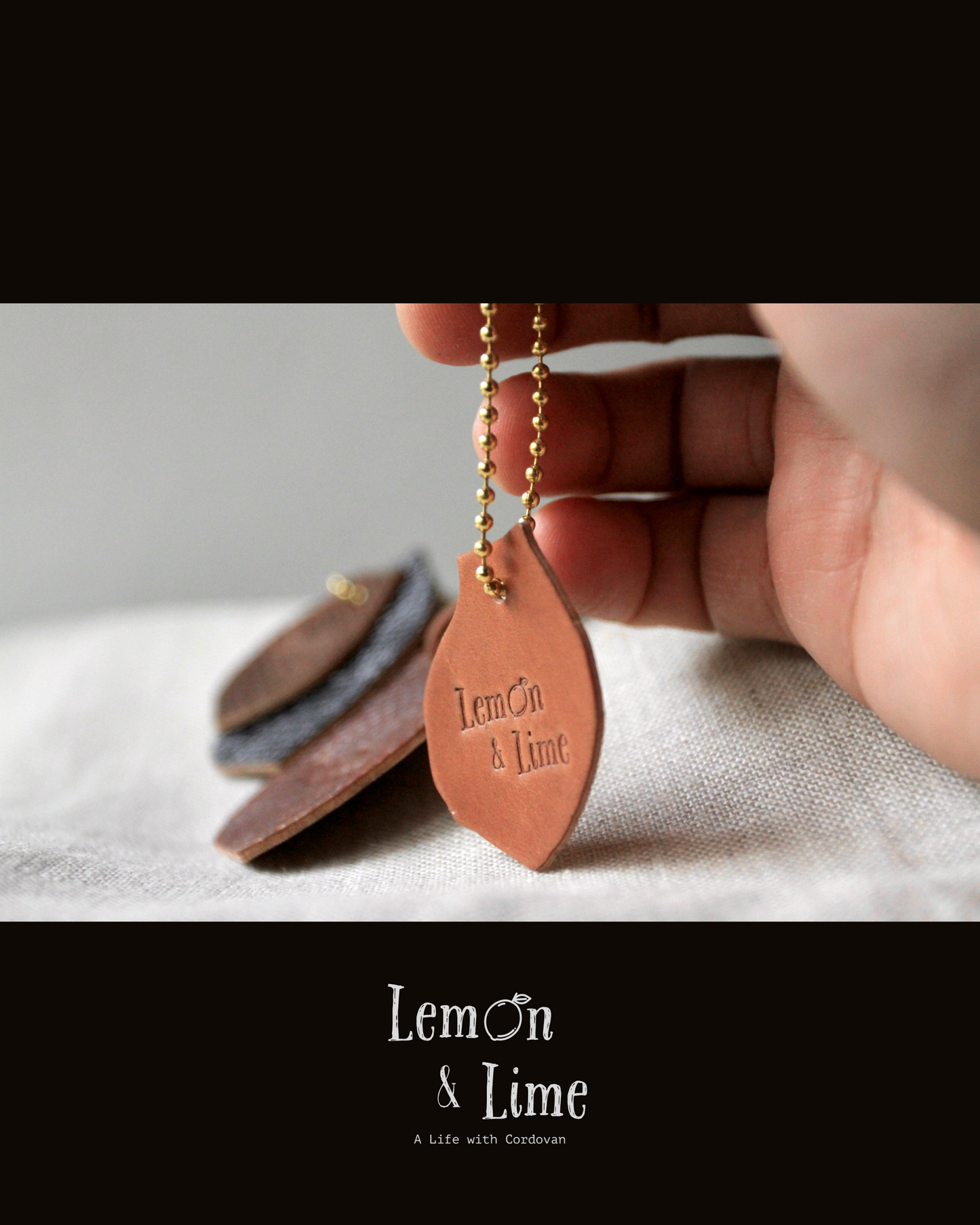 Shell Charm【Horween】シェルコードバン型のチャーム