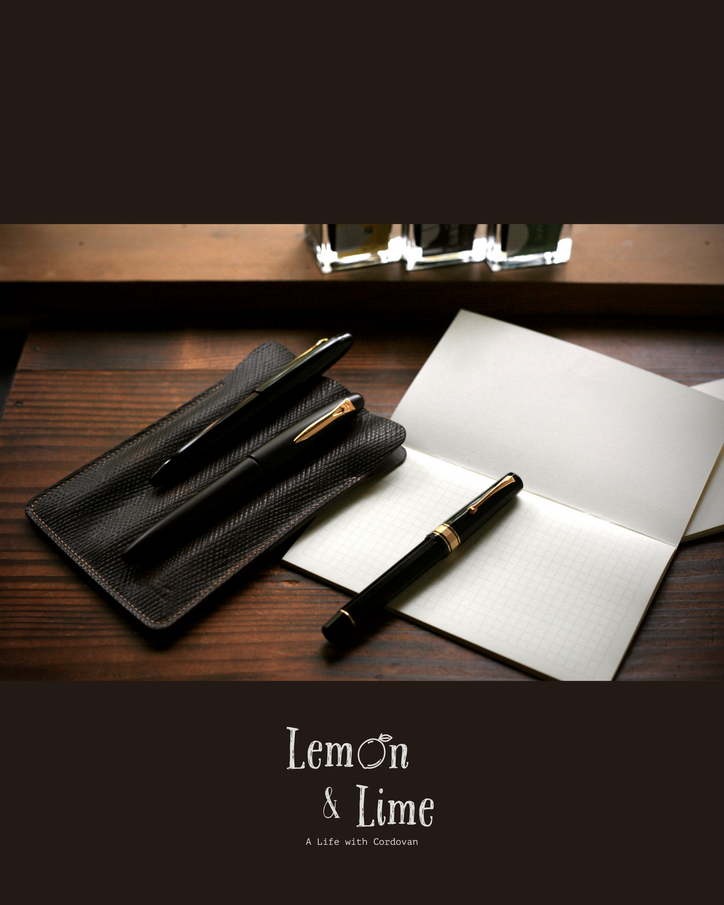 Shell Fountain Pen Sleeve【Horween】シェルコードバンの万年筆入れ