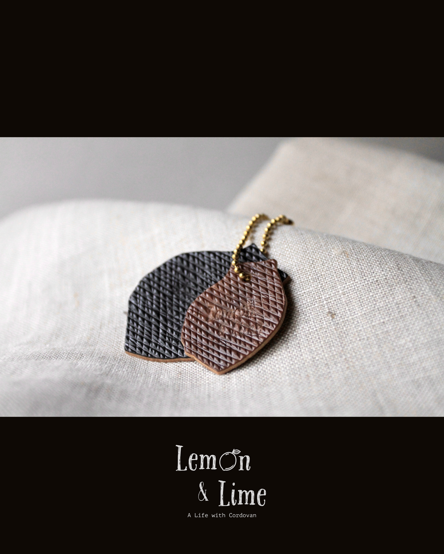 Shell Charm【Horween】シェルコードバン型のチャーム