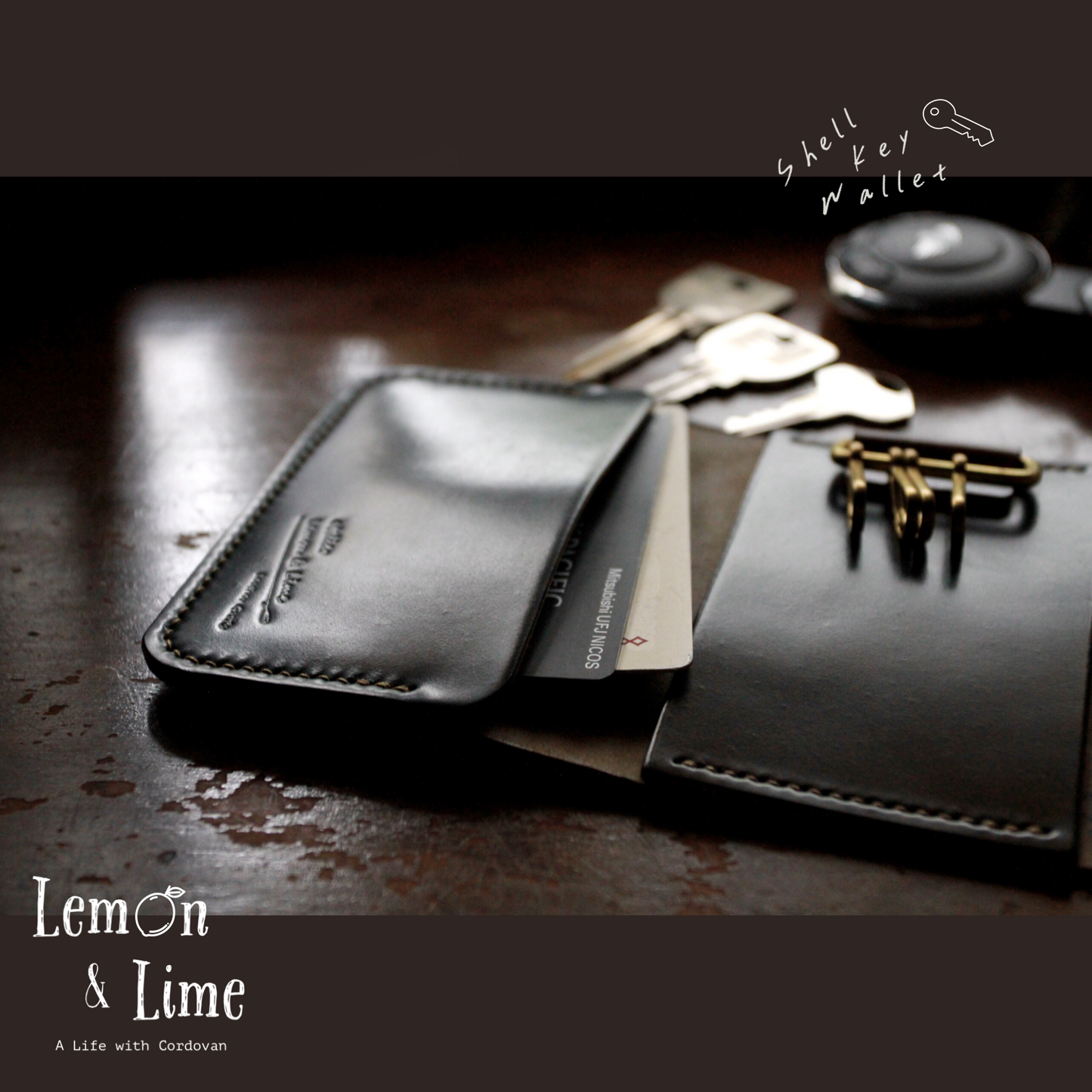 Shell Key Wallet【Horween】シェルコードバンのキーウォレット