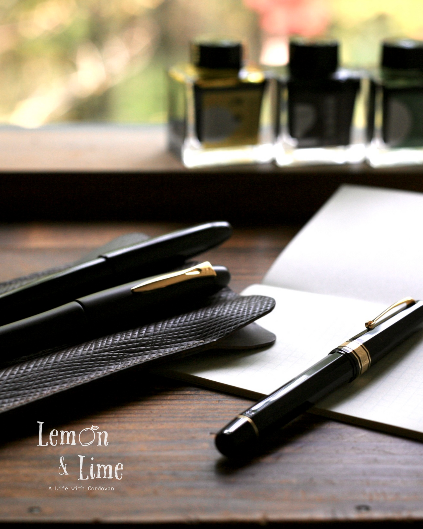 Shell Fountain Pen Sleeve【Horween】シェルコードバンの万年筆入れ