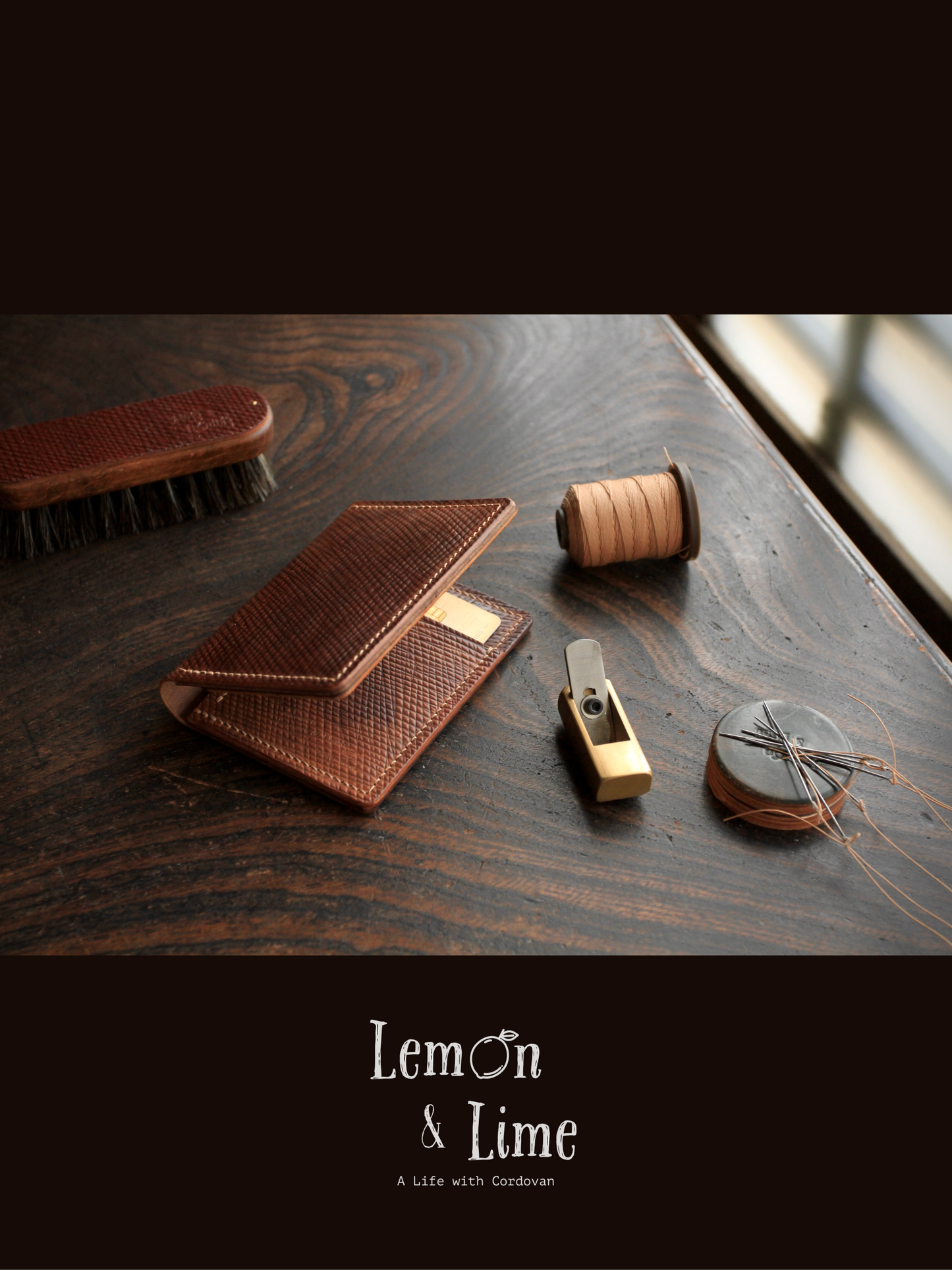 Shell Wallet / Simple / 4-pocket Card Wallet【Horween】シェルコードバンの4ポケットカードホルダー