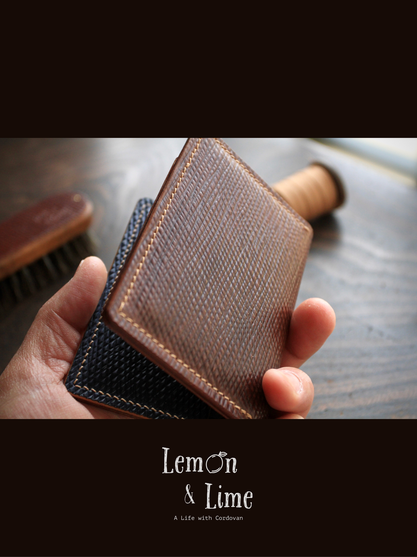 Shell Wallet / Simple / 4-pocket Card Wallet【Horween】シェルコードバンの4ポケットカードホルダー