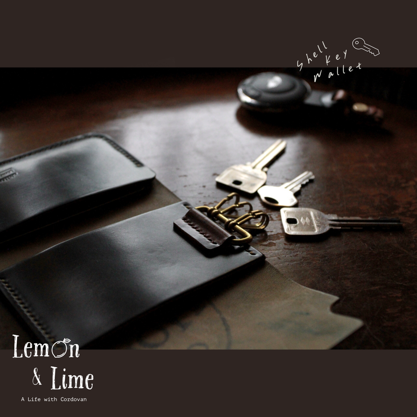Shell Key Wallet【Horween】シェルコードバンのキーウォレット