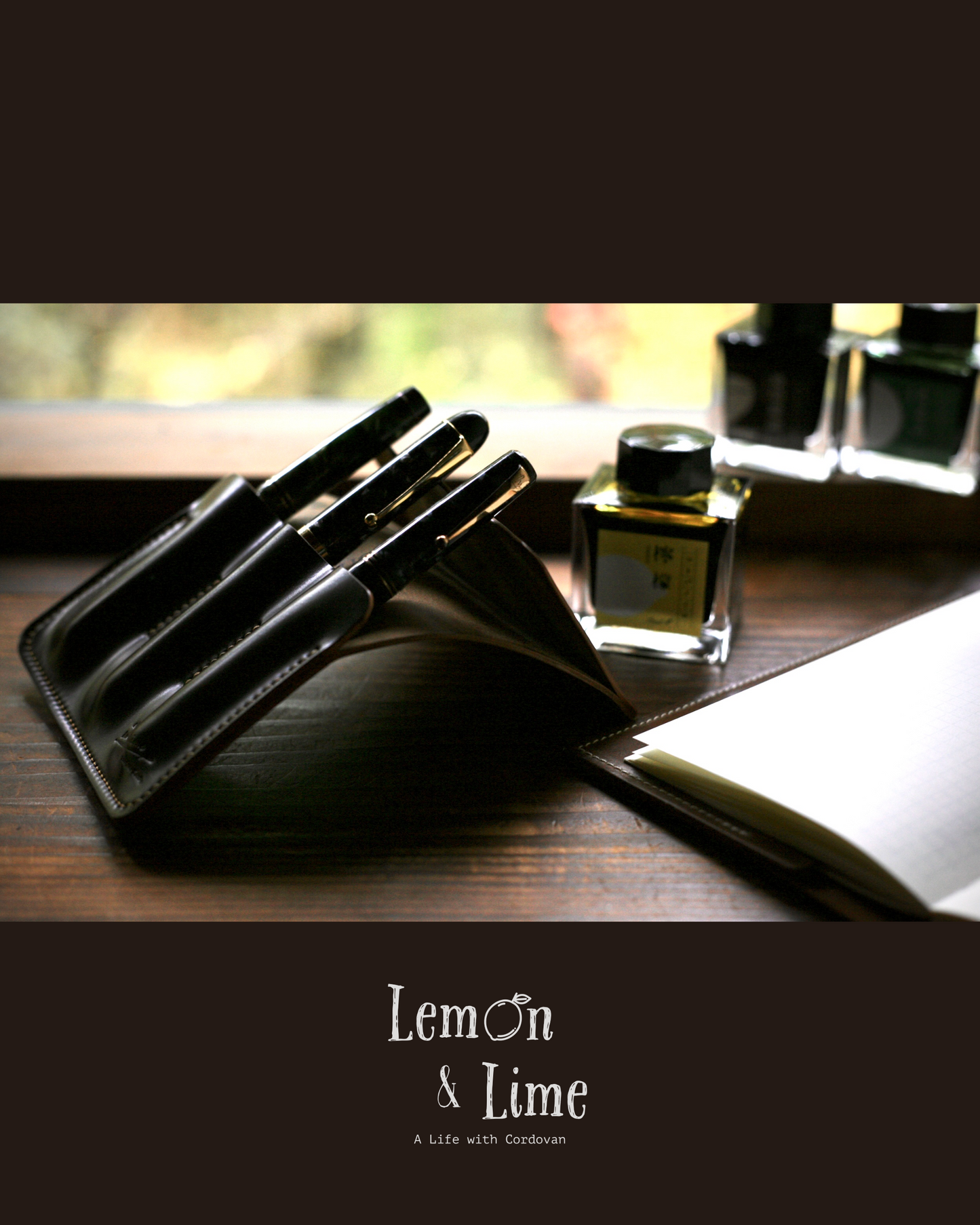 Shell Fountain Pen Sleeve【Horween】シェルコードバンの万年筆入れ