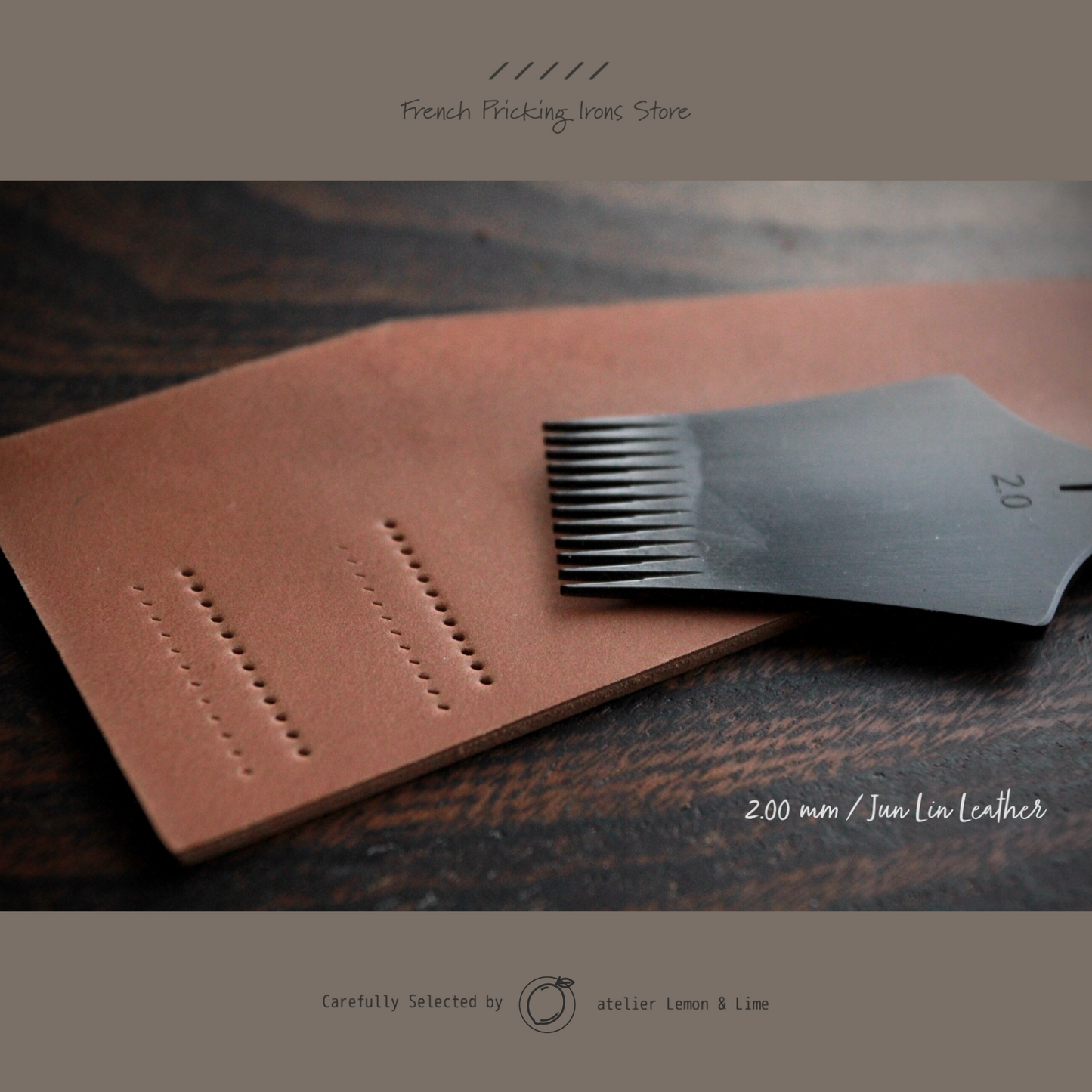* ヨーロッパ目打ち 3本セット【Jun Lin】French Pricking Irons