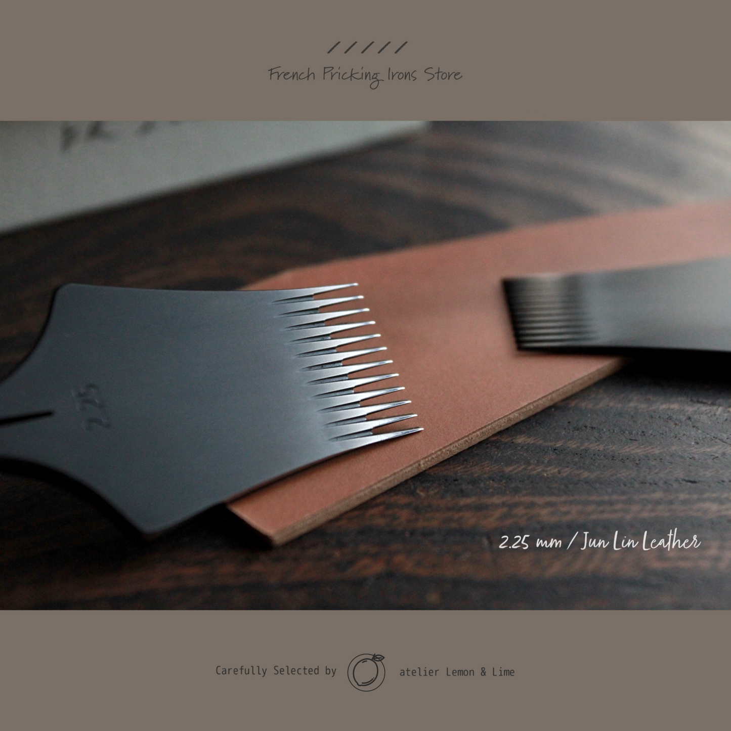 * ヨーロッパ目打ち 3本セット【Jun Lin】French Pricking Irons
