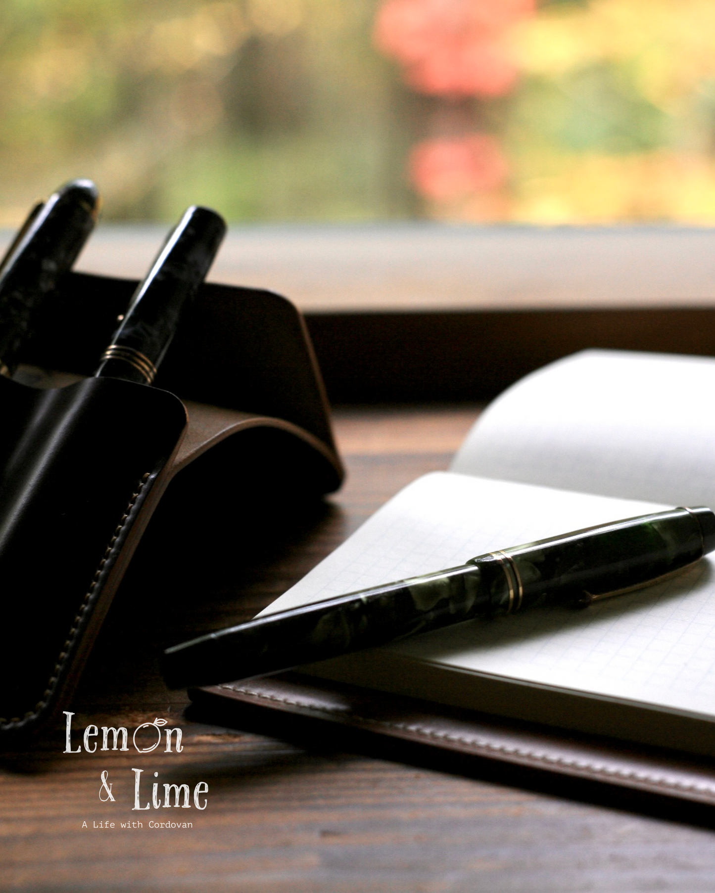 Shell Fountain Pen Sleeve【Horween】シェルコードバンの万年筆入れ
