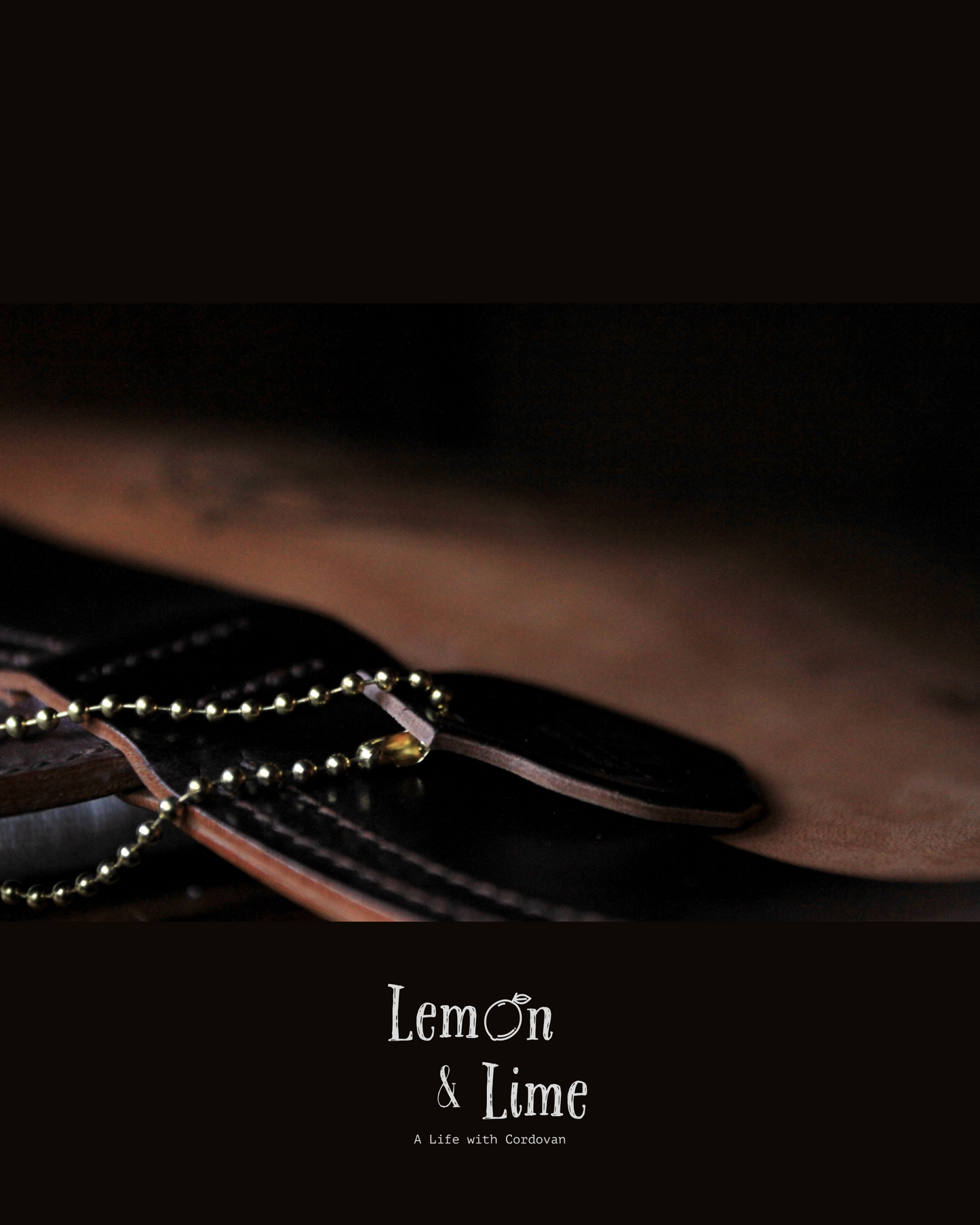 Shell Charm【Horween】シェルコードバン型のチャーム