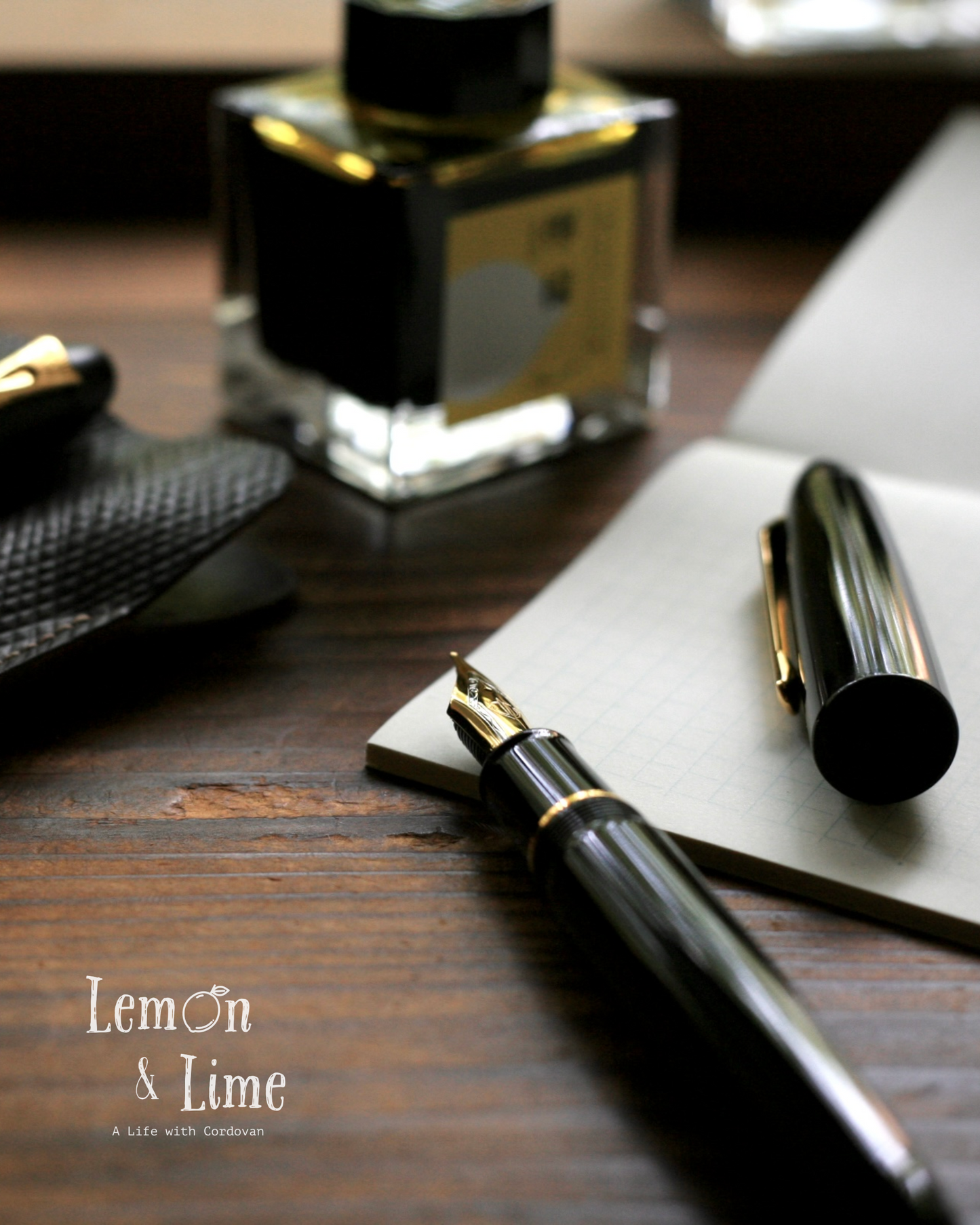 Shell Fountain Pen Sleeve【Horween】シェルコードバンの万年筆入れ