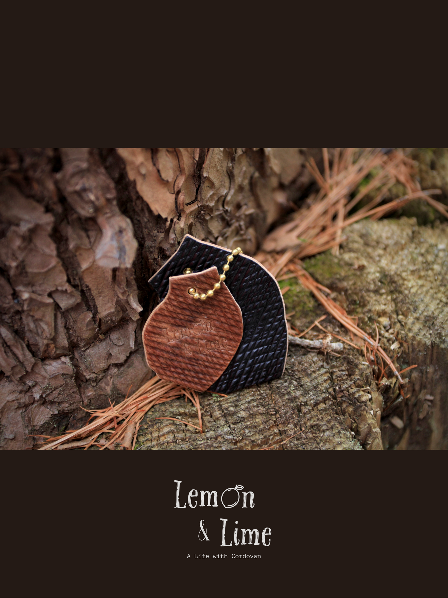 Shell Charm【Horween】シェルコードバン型のチャーム