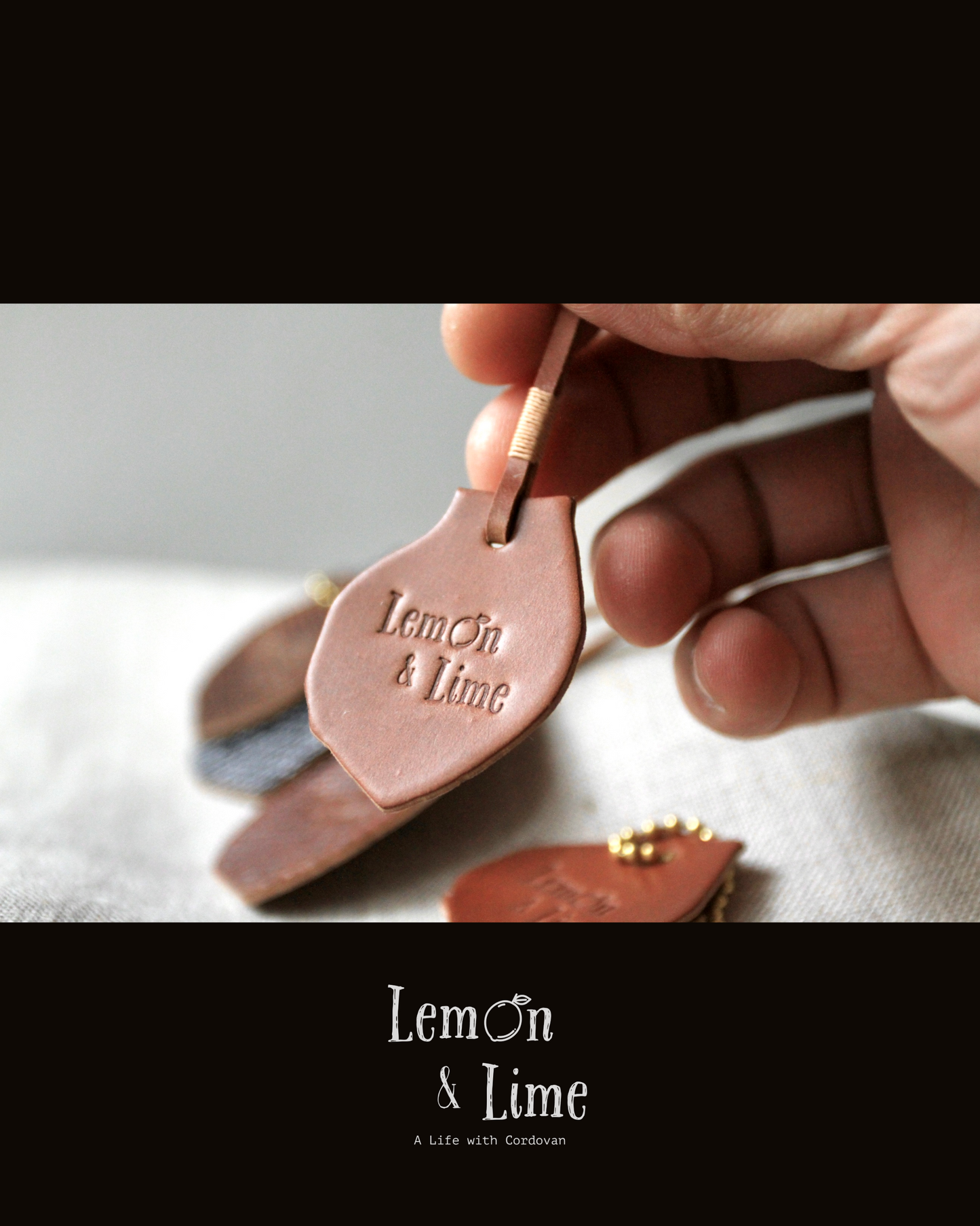 Shell Charm【Horween】シェルコードバン型のチャーム