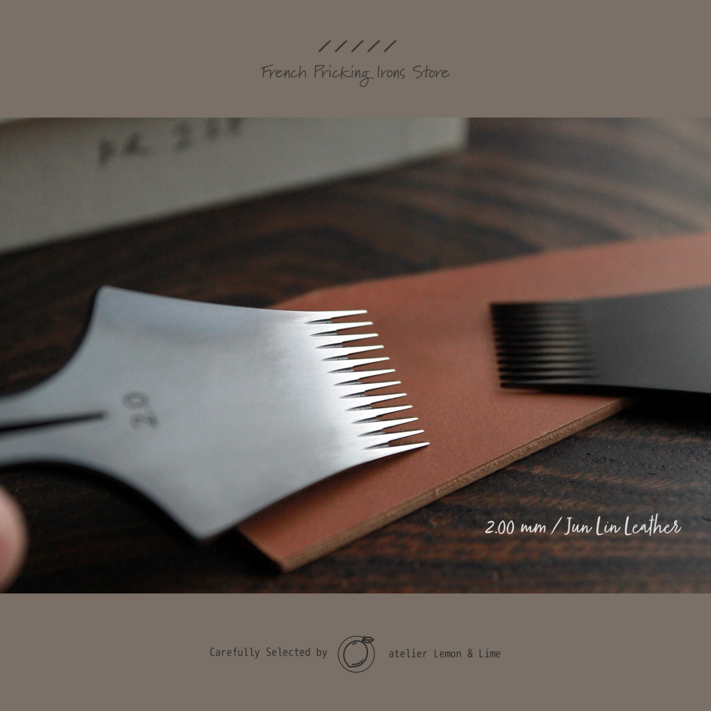 * ヨーロッパ目打ち 3本セット【Jun Lin】French Pricking Irons
