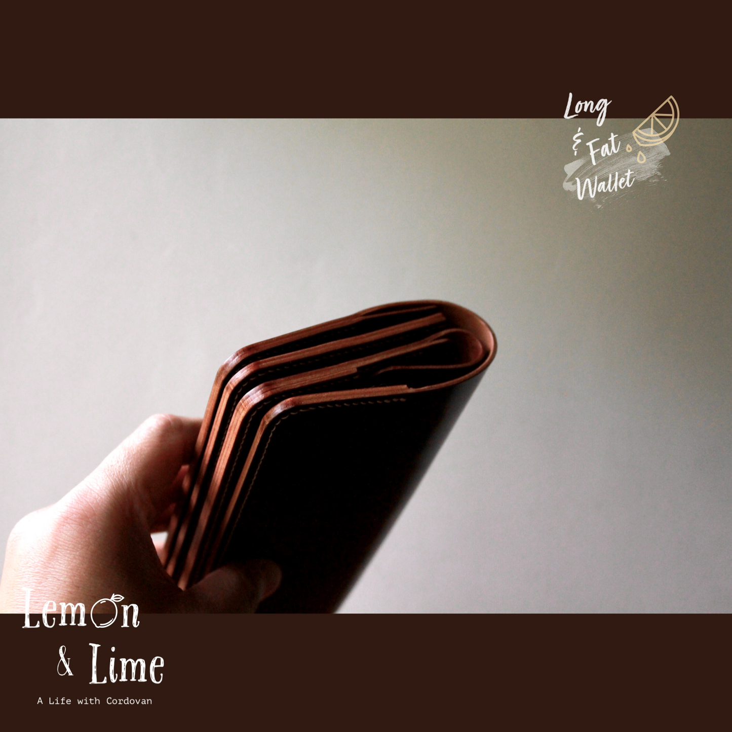 Shell Wallet / r12.5 / Long and Fat【Horween】シェルコードバンの財布 / r12.5 / Long and Fat