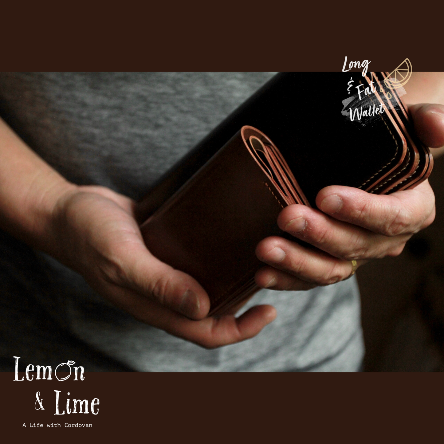 Shell Wallet / r12.5 / Long and Fat【Horween】シェルコードバンの財布 / r12.5 / Long and Fat