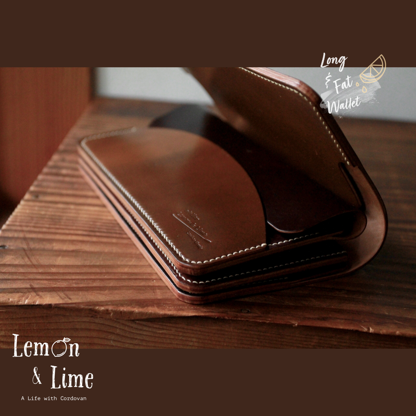 Shell Wallet / r12.5 / Long and Fat【Horween】シェルコードバンの財布 / r12.5 / Long and Fat