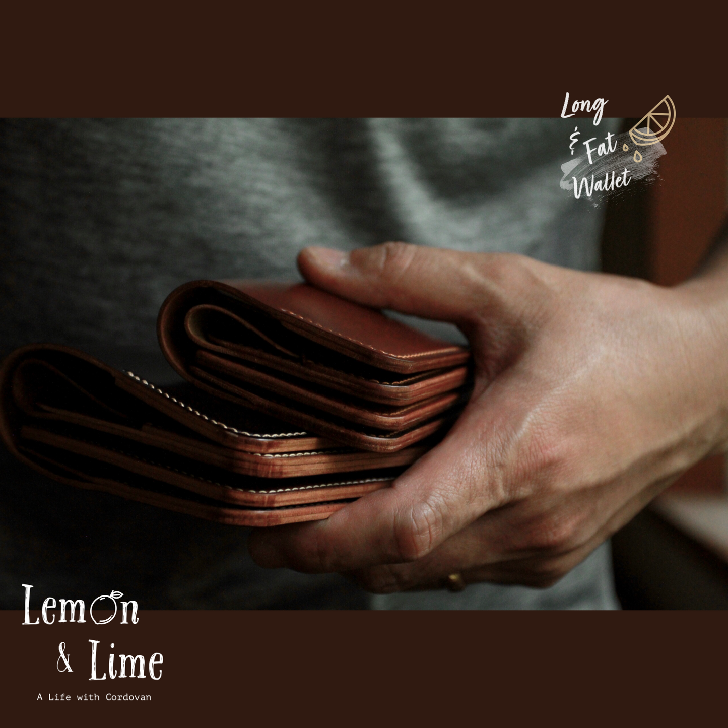 Shell Wallet / r12.5 / Long and Fat【Horween】シェルコードバンの財布 / r12.5 / Long and Fat