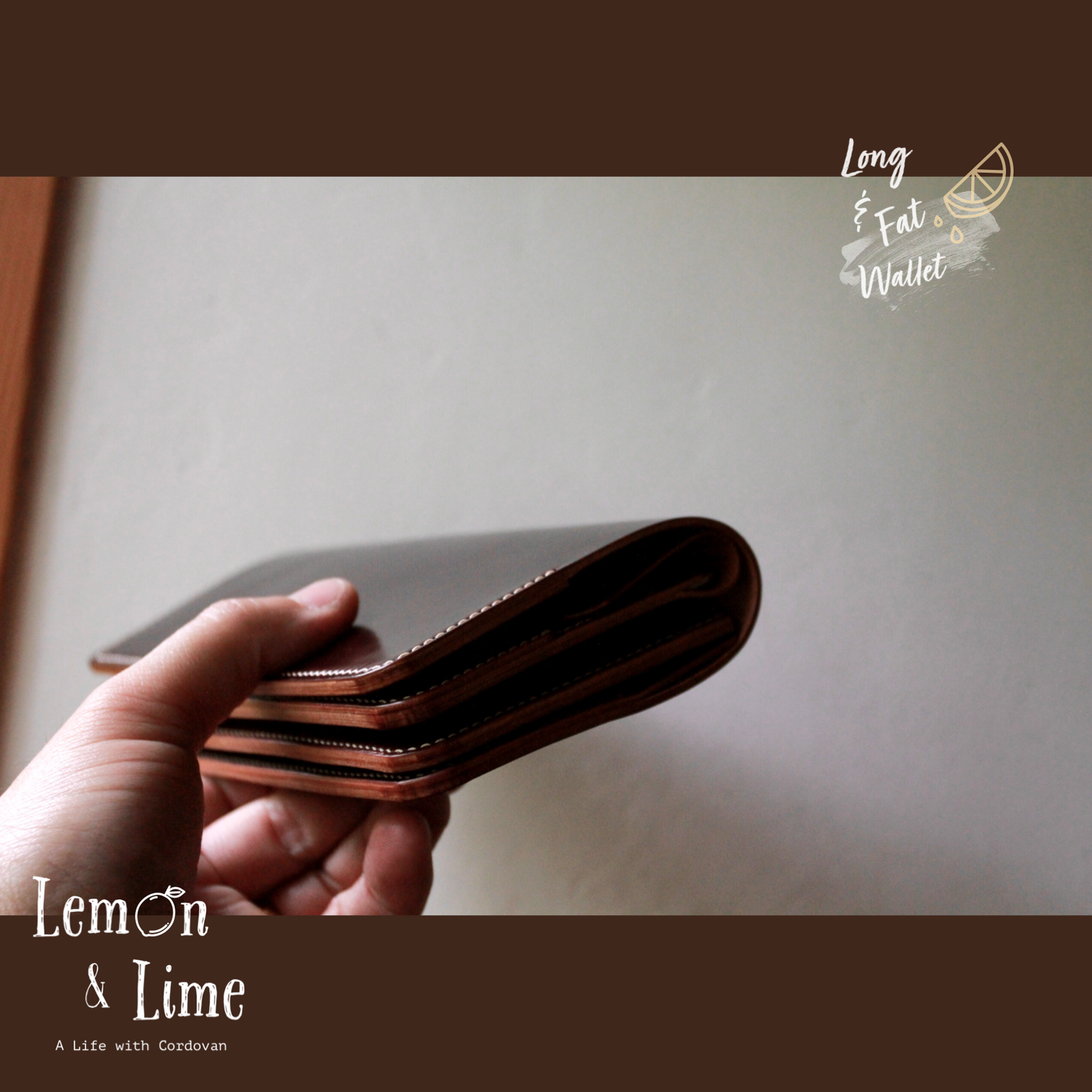 Shell Wallet / r12.5 / Long and Fat【Horween】シェルコードバンの財布 / r12.5 / Long and Fat
