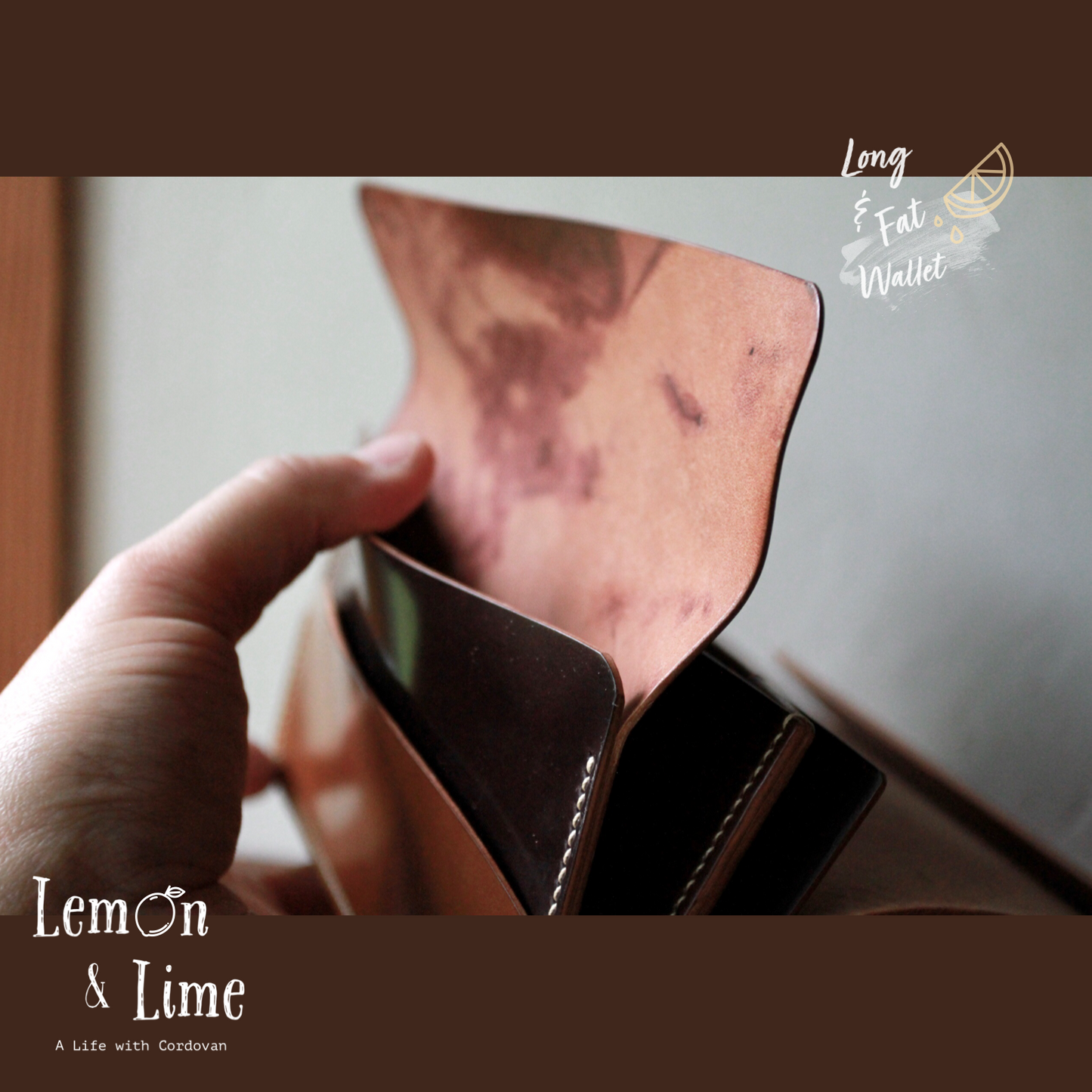 Shell Wallet / r12.5 / Long and Fat【Horween】シェルコードバンの財布 / r12.5 / Long and Fat