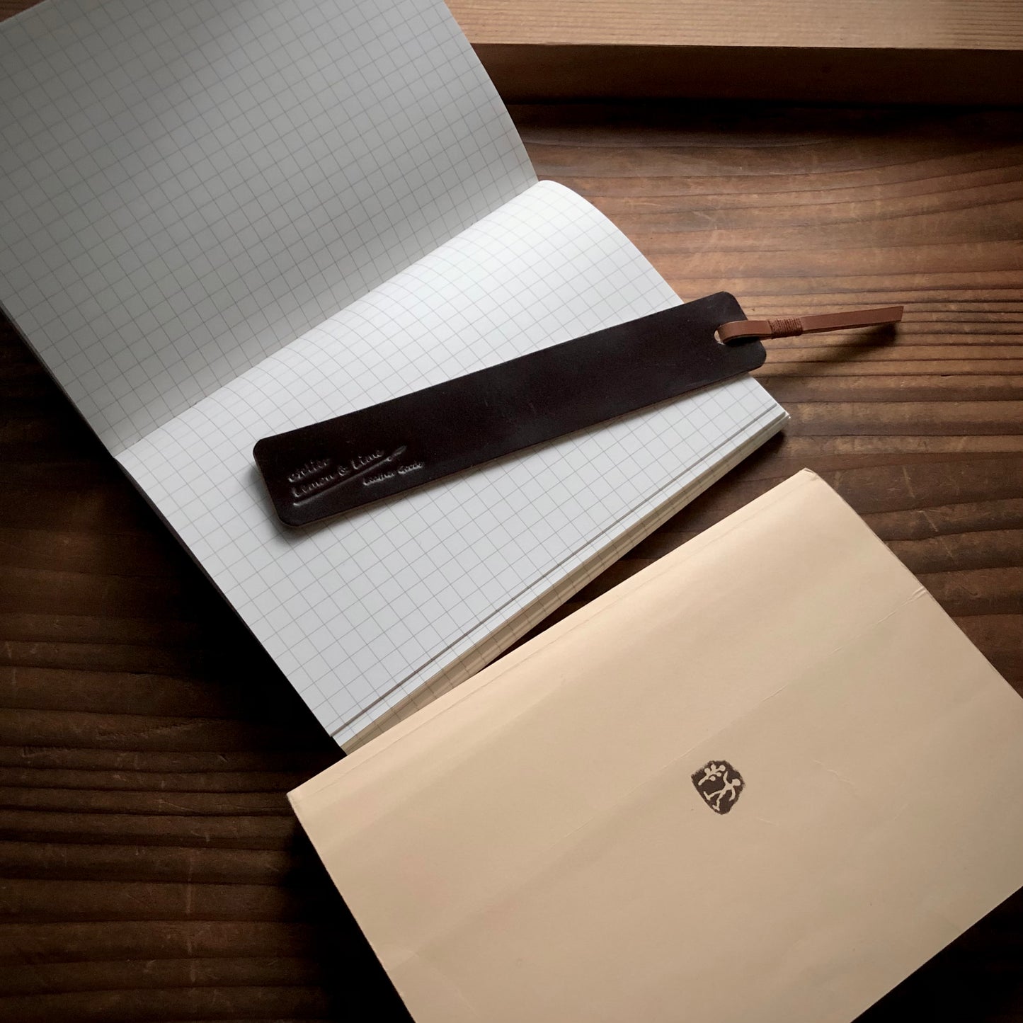 Shell Bookmark【Horween】シェルコードバンの栞(しおり)