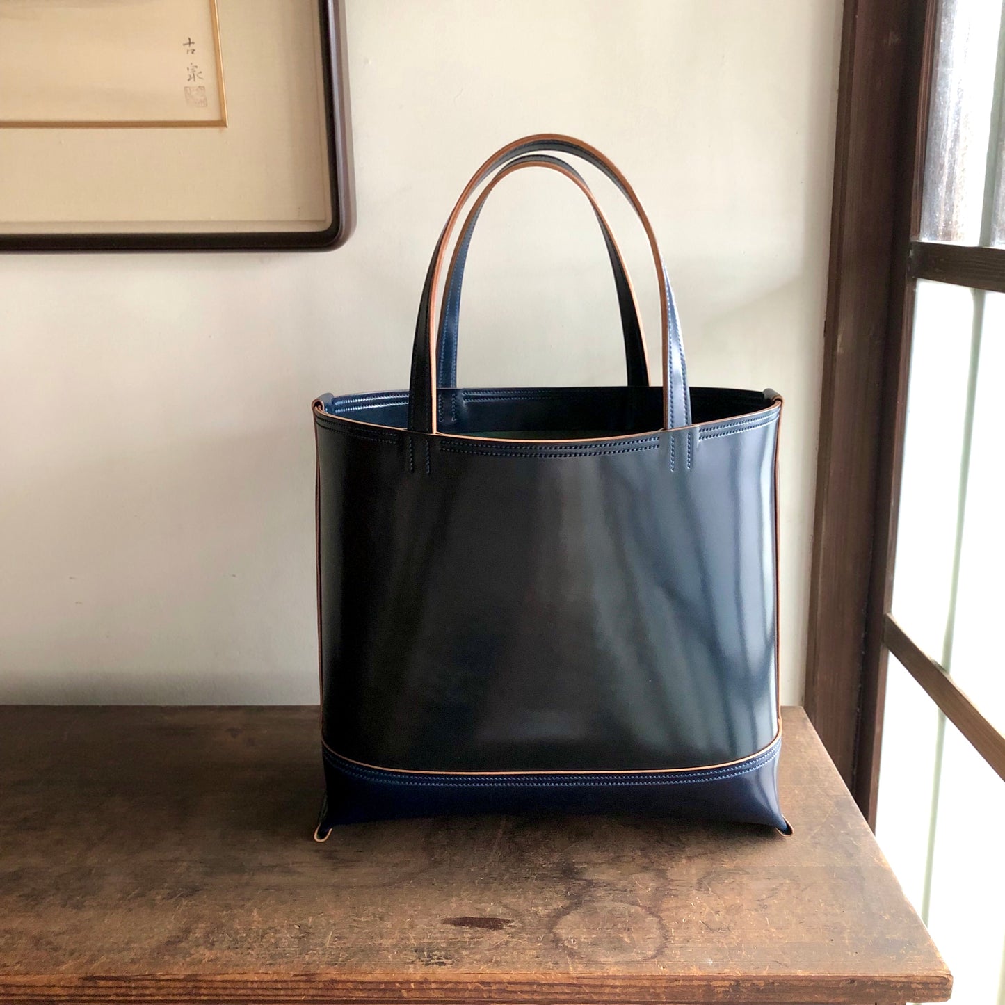 Shell Bag / Tote【Horween】シェルコードバンのトートバッグ