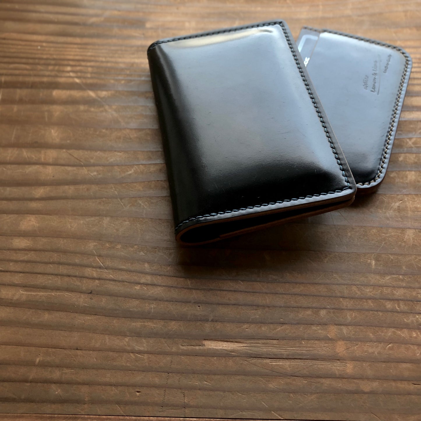 Shell Business Card Holder【Horween】シェルコードバンの名刺入れ