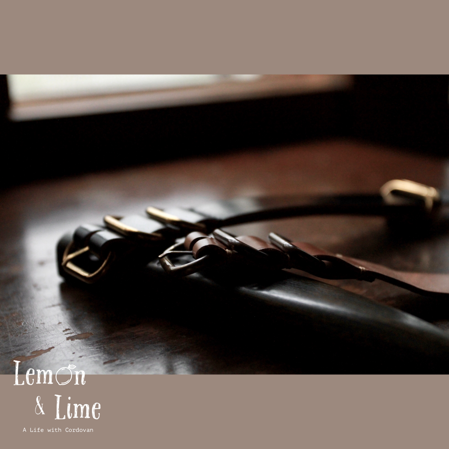 Shell Watch Strap (NATO type)【Horween】シェルコードバンの時計ベルト (NATOタイプ)