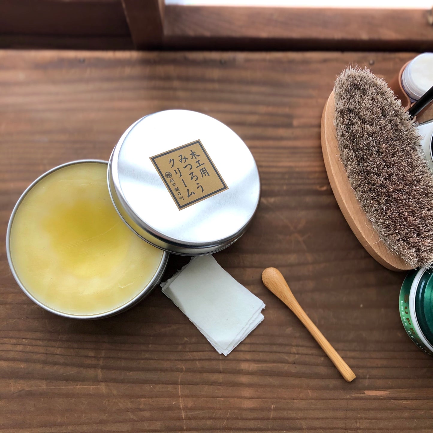 * 尾山製材 木工用みつろうクリーム【尾山製材】