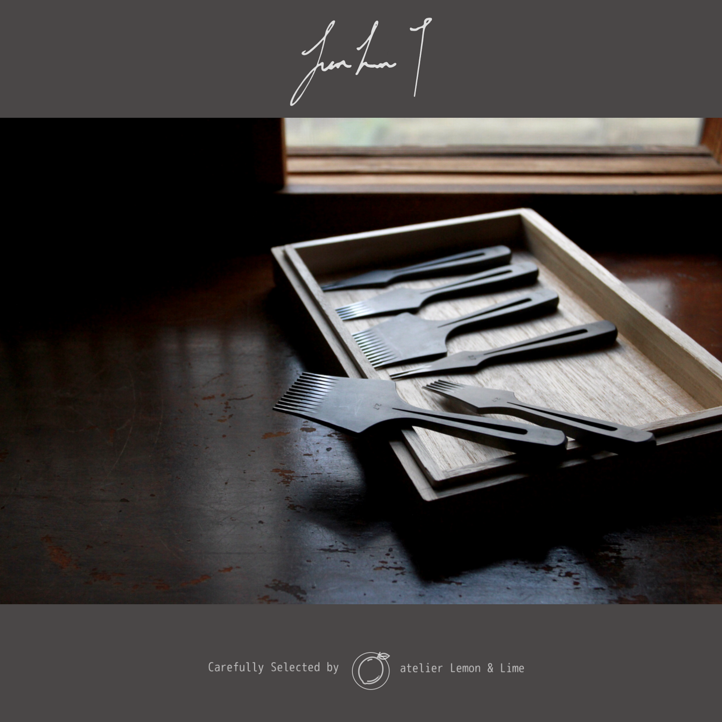 * ヨーロッパ目打ち 3本セット【Jun Lin】French Pricking Irons