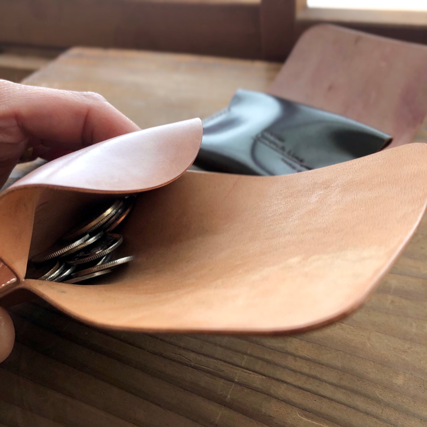 Shell Wallet / Simple / Coin Purse【Horween】シェルコードバンならではの小銭入れ