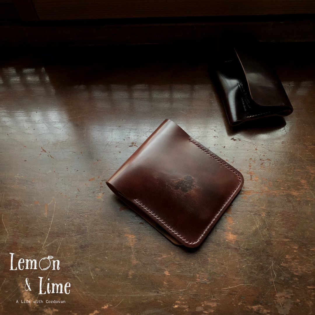 Shell Wallet / Simple / Money Clip【Horween】シェルコードバンのシンプルなマネークリップ