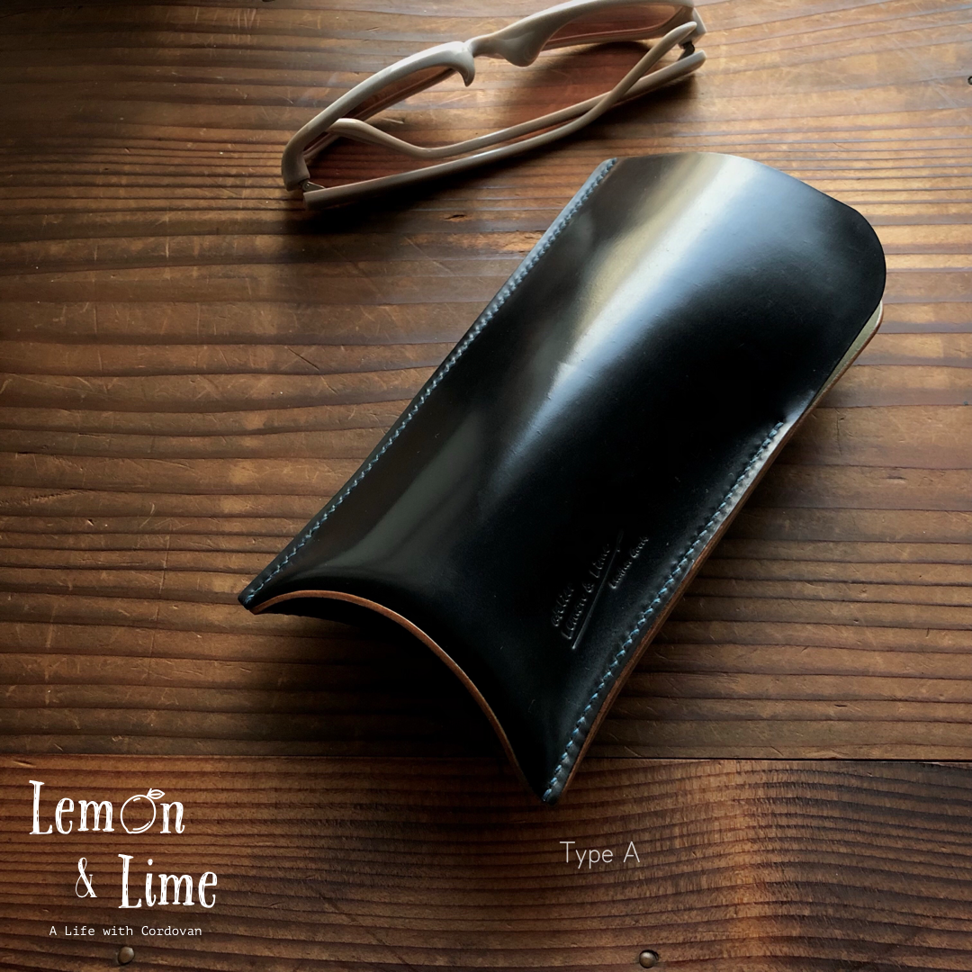 Shell Glasses Case【Horween】シェルコードバンのメガネケース