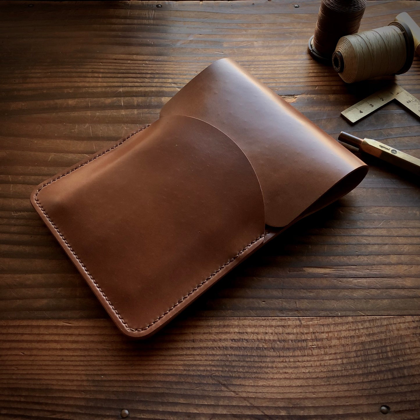 Shell Pen Case (Large)【Horween】シェルコードバンのペンケース (Lサイズ)