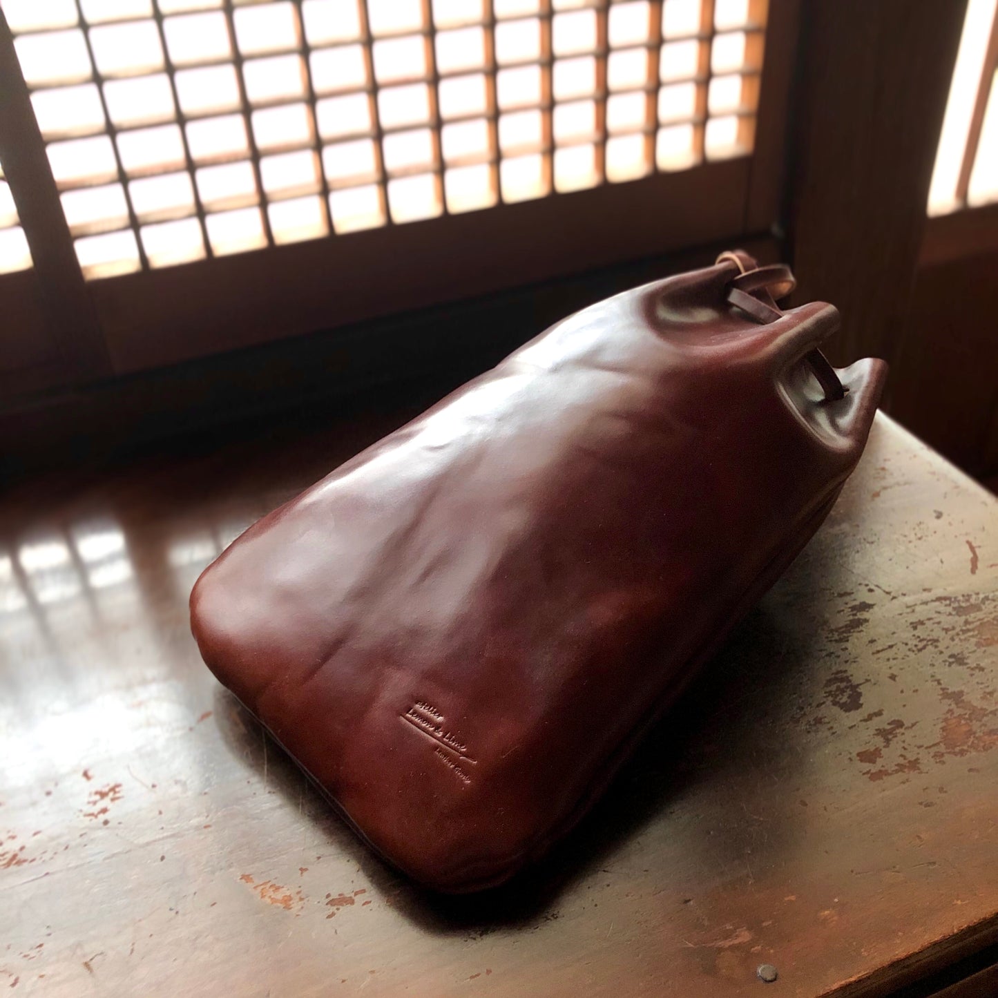 Shell Bag / Kinchaku【Horween】シェルコードバンの巾着