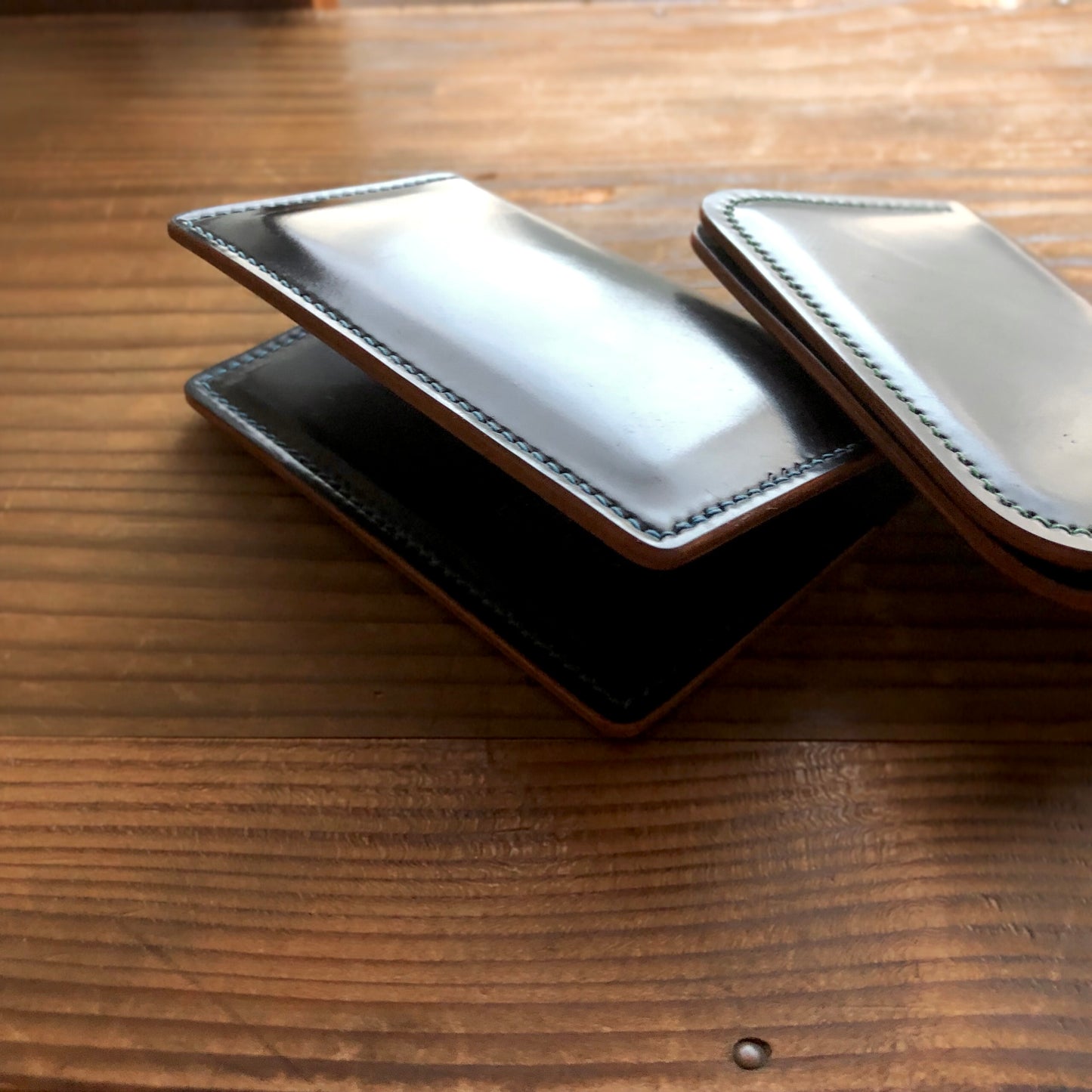 Shell Business Card Holder【Horween】シェルコードバンの名刺入れ