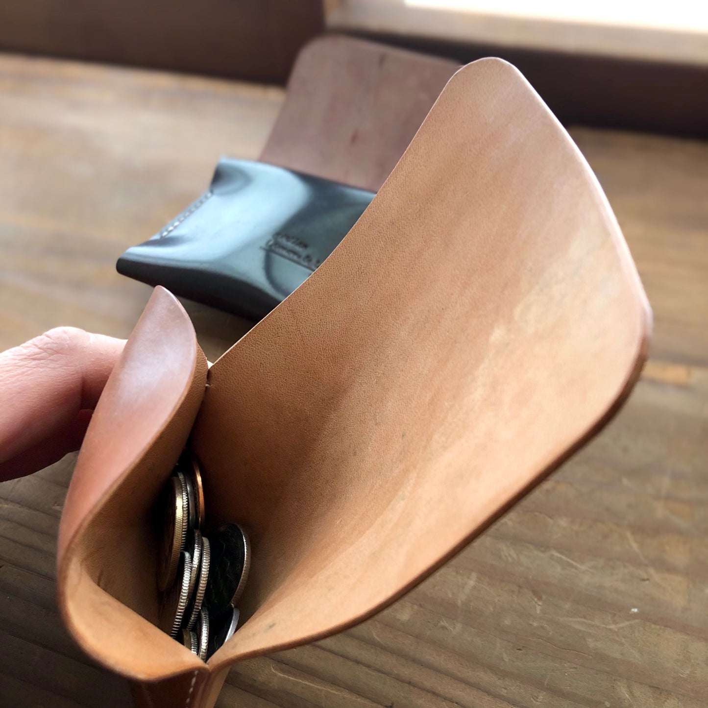 Shell Wallet / Simple / Coin Purse【Horween】シェルコードバンならではの小銭入れ