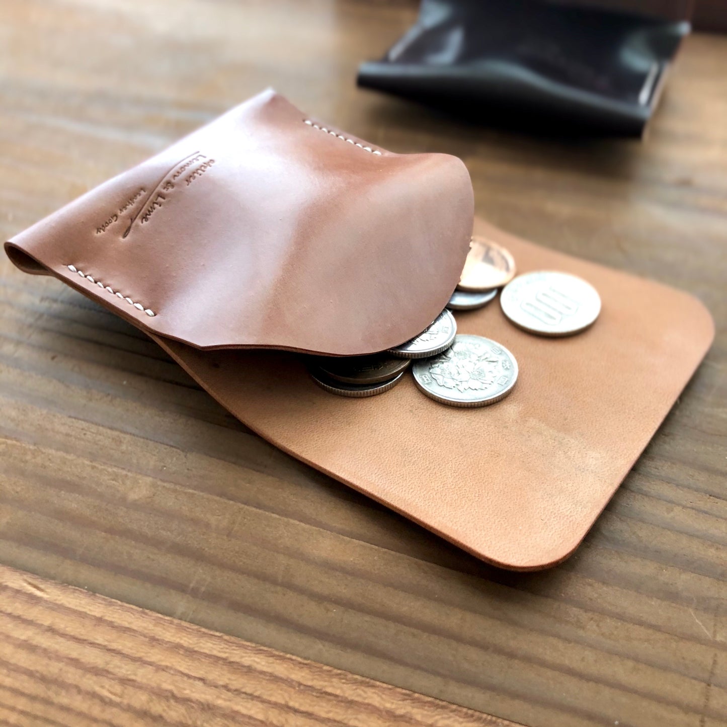 Shell Wallet / Simple / Coin Purse【Horween】シェルコードバンならではの小銭入れ