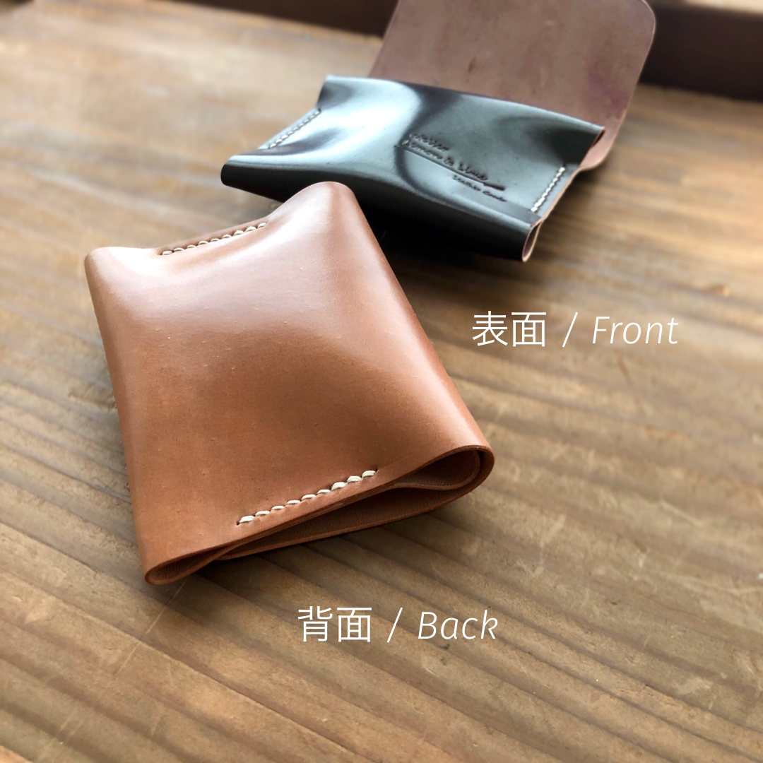 Shell Wallet / Simple / Coin Purse【Horween】シェルコードバンならではの小銭入れ