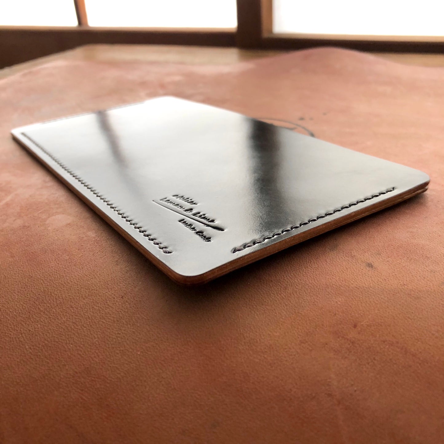 Shell Wallet / Simple / Long Bill Wallet【Horween】シェルコードバンの折らないで入れる札入れ