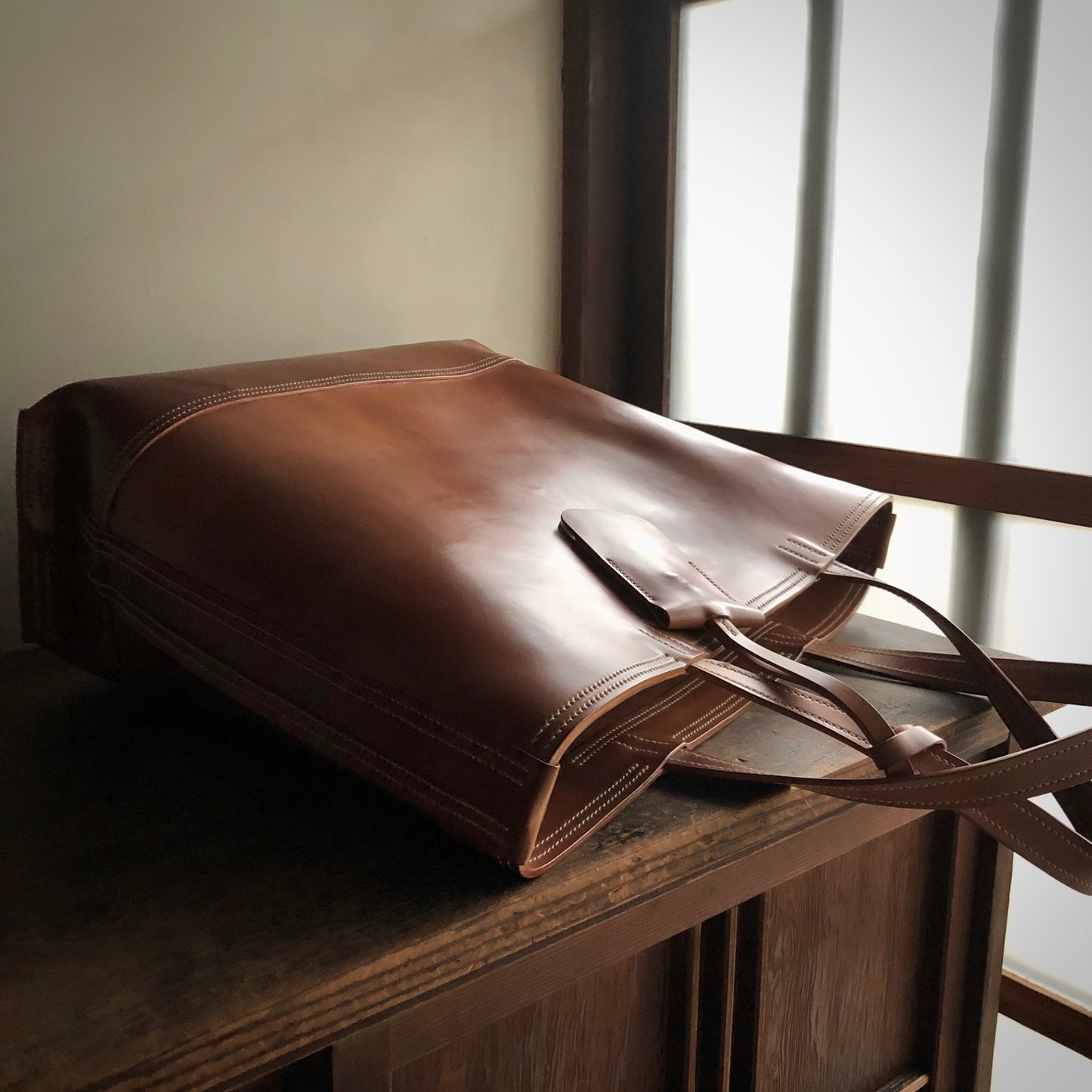 Shell Bag / Tote【Horween】シェルコードバンのトートバッグ