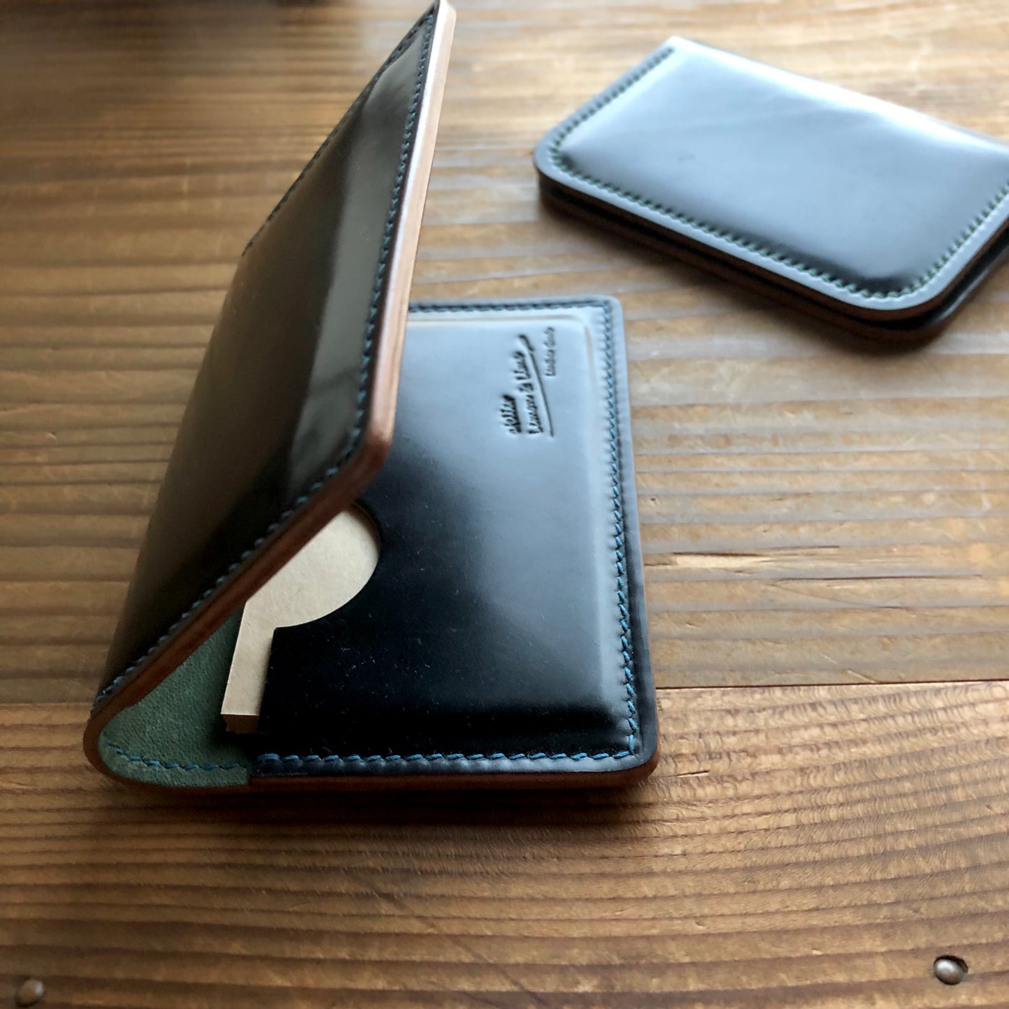 Shell Business Card Holder【Horween】シェルコードバンの名刺入れ