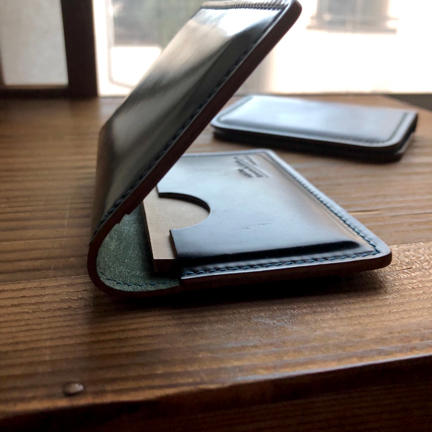 Shell Business Card Holder【Horween】シェルコードバンの名刺入れ