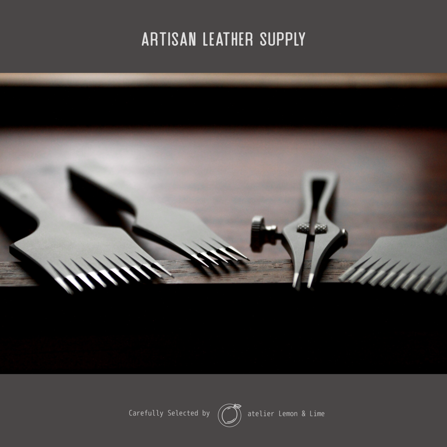* ヨーロッパ目打ち 3本セット【Artisan Leather Supply】French Pricking Irons