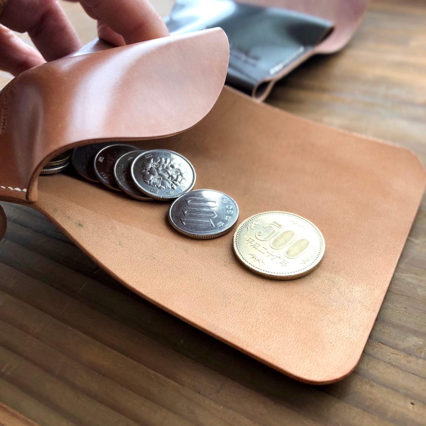 Shell Wallet / Simple / Coin Purse【Horween】シェルコードバンならではの小銭入れ