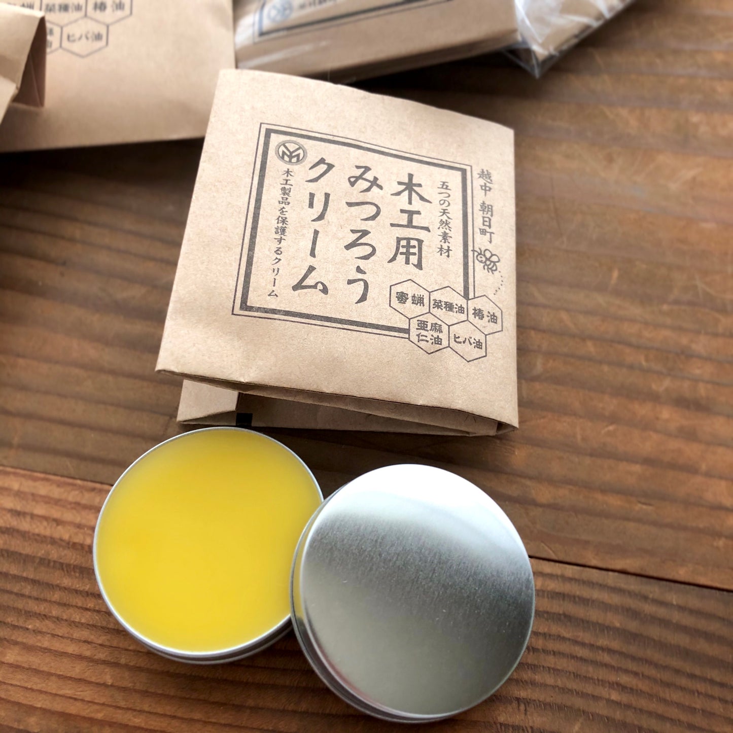 * 尾山製材 木工用みつろうクリーム【尾山製材】