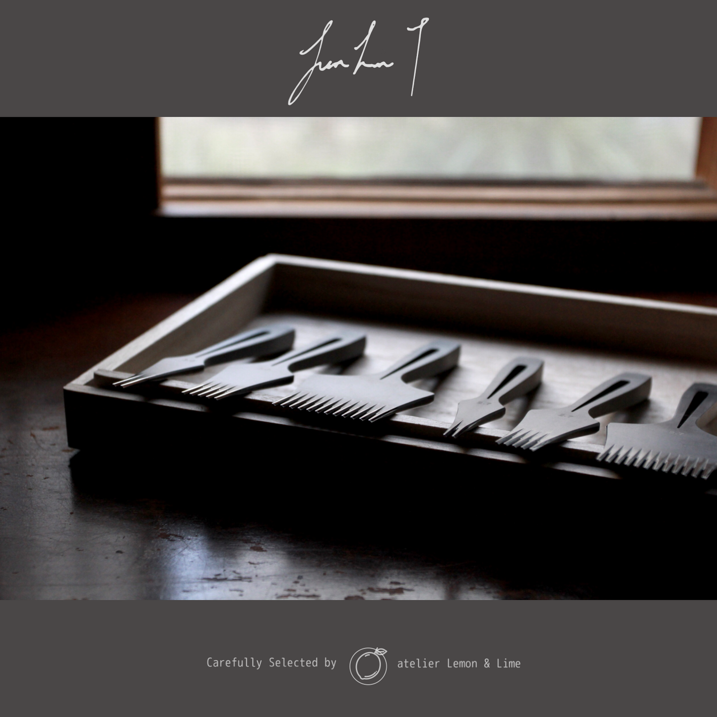 * ヨーロッパ目打ち 3本セット【Jun Lin】French Pricking Irons